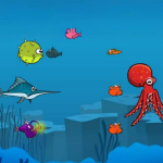 Fish Eat Fish 3 Players game preview