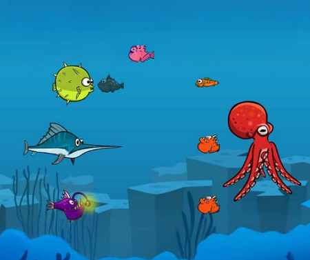 Fish Eat Fish 3 Players game preview